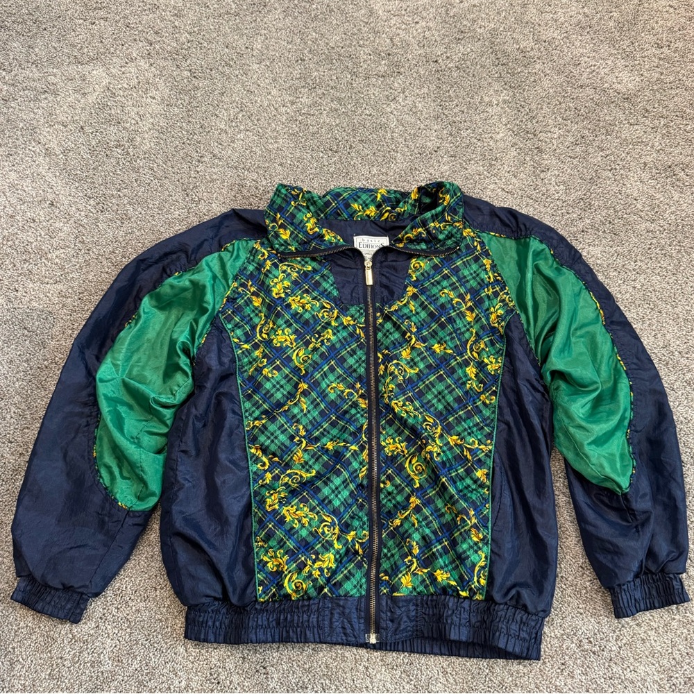 Vintage 90s Basic Editions Windbreaker